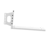 Tofficu Support De Gpu Vertical Câble Pci-e à Angle Droit pour Boîtiers Grands, Accessoire Informatique Blanc Compatible Cartes Graphiques Triple Ventilateur