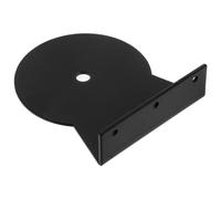 Tofficu Support de Poteau à Gratter en Fer Noir pour Cadres d'escalade et Cages de Chat, Installation Facile Compatible Plusieurs Modèles