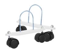 Tofficu Support De Radiateur à roulettes Pivotantes u en Acier pour Chauffage à Huile Accessoire 1 Paire Antidérapant Et Facile à Déplacer