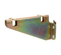 Tofficu Support D'Étagère Fixe E-Track En Acier Galvanisé 24 X 10.5 X 5.5 Cm Pour Rail De Remorque Installation Rapide Stabilité Fiable Protection Contre La Corrosion