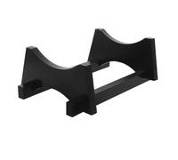 Tofficu Support en Bois de Chêne pour Distributeur de Boissons 3l, Socle Noir pour Tonneau à Whisky, Porte-Distributeur Polyvalent pour Fêtes, Bar Cuisine - Support Robuste et Décoratif