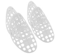 Tofficu Support Forme Chaussures Transparent Ajouré en Polypropylène, Lot 2 Paires Embauchoirs Unisexes Taille 39-46, Embauchoirs pour Baskets et Chaussures Homme Femme,