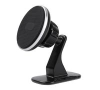 Tofficu Support Magnétique pour Téléphone de Voiture Rotatif à 360°, Support de Tableau de Bord en Abs et Silicone, Fixation Stable Antidérapante pour Smartphone, Conduite Sécurisée