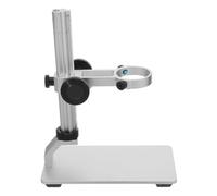 Tofficu Support Réglable pour Microscope Diamètre Intérieur 35mm en Alliage D'aluminium Socle Stable pour Laboratoires de Biologie et Recherche Scientifique