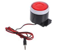 Tofficu Système Alarme Filaire avec Mini Sirène Alarme pour Maison Avertisseur Sonore Puissant et Compact pour Sécurité Domestique et Commerciale