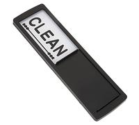 Tofficu Tableau D'affichage Magnétique Pour Lave-vaisselle Couler Rack De Séchage De Vêtements Porte Faire Le Ménage Propre Sale Séchoir à Bouteilles Marqueur Black Peinture En Aérosol Abs