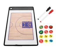 Tofficu Tableau de Basket Magnétique Portable pour Entraîneurs, Fer