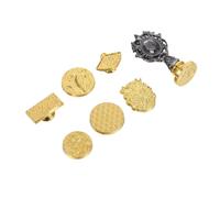 Tofficu Tampon à Cire Métal Vintage Tête de Sceau Médiéval Original pour Mariage Décorations Enveloppes Invitations Artisanales - Motif Créatif Unique, 1 Pièce, Style Rétro Élégant