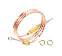 Tofficu Thermocouple Professionnel 600 Mm Fileté pour Barbecue Gaz, Capteur Thermocouple Résistant à l'usure, Accessoire de Remplacement pour Chauffage Extérieur et Chaudière