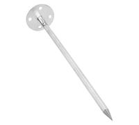 Tofficu Tige de Parafoudre en Acier Inoxydable 0,5 M pour Toiture Extérieure, Dispositif de Protection la Foudre, Accessoire de Toit Robuste et Solide, pour Villas et Bâtiments