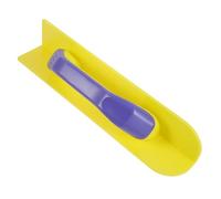Tofficu Truelle à Angle Intérieur Plastique Outil de Finition pour Murs Béton et Plâtre Grattoir et Portable pour Travaux de Maçonnerie et Enduits