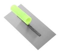 Tofficu Truelle à Plâtre à Manche en Plastique Renforcé, Spatule Métallique pour Lissage de Cloisons Sèches, Outil Multi-usages pour Enduit et Finition, 1 Pièce, Usage Professionnel
