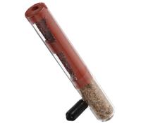 Tofficu Tube en Verre pour Élevage de Fourmis 15x100 Mm Double Nœud Bambou, Nid de Reproduction Solide, Fournitures pour Fourmilière, Aménagement Paysager et Observation Entomologique