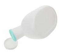 Tofficu Urinoir pour Hommes 2000ml Plastique Blanc Couvercle Anti-déversement, Pot à Urine Portable pour Voyage, Camping et Usage Nocturne, Bouteille Réutilisable Ergonomique