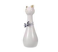 Tofficu Urne Funéraire en Céramique Blanche pour Animaux de Compagnie, Petite Boîte Commémorative Hermétique pour Cendres de Chat ou Chien, Présentoir Souvenir Portable pour Usage
