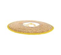 Tofficu Visière Pare Soleil Paille Respirante pour Casque de Chantier Protection UV et Bord Large pour Travailleurs Extérieurs Couleur Aléatoire
