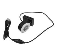 Tofficu Webcam HD avec Ring Light Et Microphone Intégré Caméra USB pour Streaming Visioconférence Et Jeux Plug and Play sans Pilote Utilisation Polyvalente pour Ordinateur