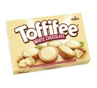 Storck Toffifee White Chocolate – Noisette caramel avec crème claire et chocolat blanc – 125 g