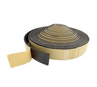 TOFIMA 1 Pc * 2 M/10 M Noir EPDM Mousse Caoutchouc Bande électrique boîte Armoire Porte Anti-Collision Choc Absorption Joint Auto-adhésif éponge Joint Bande (Size : 15mm x 20mm x 2m)