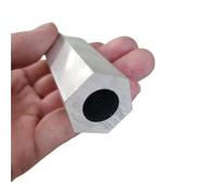 TOFIMA 1 Pc 24 cm Longueur 6063 AL Tube Hexagonal Tube Hexagonal en Aluminium Creux Hexagonal en Aluminium Tige Bar Bricolage Matériel (Size : 24cm 1Pc, Color : S 30 x D 22 mm)