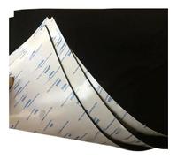 TOFIMA Feuille, 1Pc 500x500mm Feuille de Caoutchouc de Silicone Noir Auto-adhésif Haute température Tapis épaisseur 0.5/1/1.5/2/3/4mm (Size : 500x500x2mm)