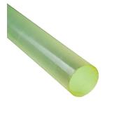 TOFIMA Feuille, Barre Ronde en polyuréthane Solide, diamètre 15-90mm, Caoutchouc à Haute élasticité, Machines de Construction PU, bâtons Absorbant Les Chocs, 1 pièce (Size : Diameter 15mm, Color : L