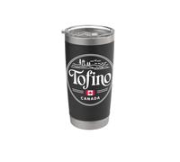 Tofino Canada Phare côtier Voyage Design Gobelet isotherme en acier inoxydable double paroi