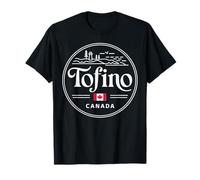 Tofino Canada Phare côtier Voyage Design T-Shirt