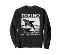 Tofino Colombie-Britannique Baleine Grise Île de Vancouver Canada Sweatshirt