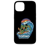 Tofino Surf Canada Vacances Surf Voyage Souvenir Monstres Coque pour iPhone 13