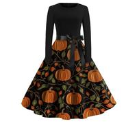 TOFOTL Deguisement Halloween Femme Robe de Mariée Halloween Médiéval Reine de Vampire Costume Medievale Sorcière Ado Vampire Capuche Vintage Déguisement Squelette Femme Safran XXL