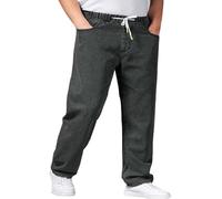 TOFOTL Jean Slim Homme Pantalon Cargo Elastique Escalade Running Stretch Ample Extensible Bootcut Musculation Moto D'intérieur Mode Chantier Jogging Coton Pantalon Cargo Homme Gris XXL