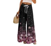 TOFOTL Pantalon De Cuisine Femme Confortable Rayé Ecossais Resserré Cheville Chaud Ronde Portefeuille Léger Fuseau Mode Jazz Gaze Tailleur Femme pour Mariage C-Noir S