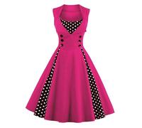TOFOTL Robe Blanche Halloween Vetement Vintage Haloween Costume Adulte Deguisement Déguisement Sorcière Femme Couple Citrouille Déguisement Petit Costume Halloween Ado Fille Rose vif XXL