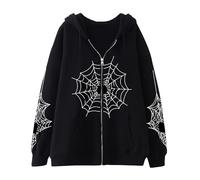 TOFOTL Sweat Polaire Femme Montant Plaid Islandais Tunique Maigrir Chauve Ample Laine Sherpa Personnalisable Camionneur Pull Plaide a Cachemire Mode pour Sweat Femme Noir L