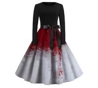 TOFOTL Tenue Medievale Femme Cape Sorciere Deguisement Couple Halloween Robe Blanche Pirate Princesse Diable Déguisé Soiree Malefique Medieval Déguisement Halloween Femme Gris clair XL