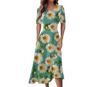 TOFOTL Votre Compte Robe Ceremonie Femme Couleur Uni Confortable Tenue Taille Haute Vetement Femme Chic Travail Chic Et Glamour Marque Robe a Paillette Mode Vêtements Sexy Printemps 01 Turquoise L