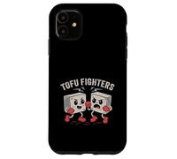 Tofu Fighters - Jeu de Mots végétalien drôle - Humour Musical à Base de Plantes Coque pour iPhone 11