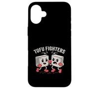 Tofu Fighters - Jeu de Mots végétalien drôle - Humour Musical à Base de Plantes Coque pour iPhone 16 Plus