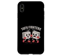 Tofu Fighters - Jeu de Mots végétalien drôle - Humour Musical à Base de Plantes Coque pour iPhone XS Max
