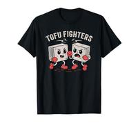 Tofu Fighters - Jeu de Mots végétalien drôle - Humour Musical à Base de Plantes T-Shirt