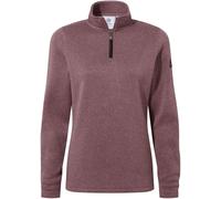 Tog 24 Tog 24 Purple Womens Pearson Knitlook Zipneck Deep Fleece