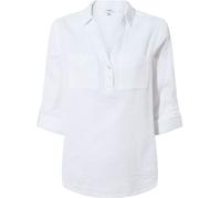 Tog 24 Tog 24 White Cruise Long Sleeve 100% Cotton Shirt White EU 38 (UK 10)