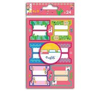 Toga Autocollant Onglets, Autre, Multicolore, 10 x 17.5 x 0.1 cm STR104
