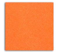 Toga - Feuille pailletée de transfert textil - matière thermocollante pour la customisation - Orange fluo - format A4