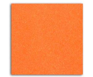 Toga - Feuille pailletée de transfert textil - matière thermocollante pour la customisation - Orange fluo - format A4