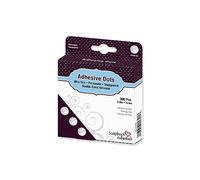 Toga Lot de 300 Pastilles Adhésives double-face 10mm, Autre, Transparent, 9 x 11.5 x 2.5 cm