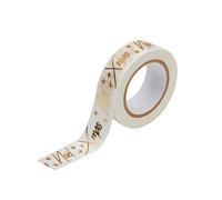 Toga Masking tape, Blanc et Or, 10 m, Set de 5 Pièces MT912