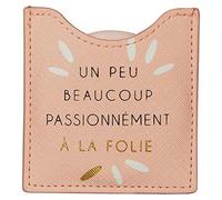 Toga - Miroir Un Peu Beaucoup - Miroir Rond de Poche à Emmener Partout - Idéal Cadeau Anniversaire, Toutes Occasions - Dimensions 8,5 x 8 cm 76005893 Small