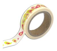 Toga MT133 PIOU PIOU Masking Tape Washi Tape Multicolore 1,5 x 1000 x 0,1 cm